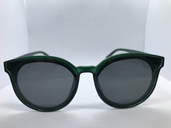 Zonnebril-groen-retro -voor