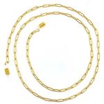 Boho Beach Sunny Necklace - Basic Golden Chain