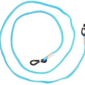 Boho Beach Sunny Necklace - Nylon Light Blue